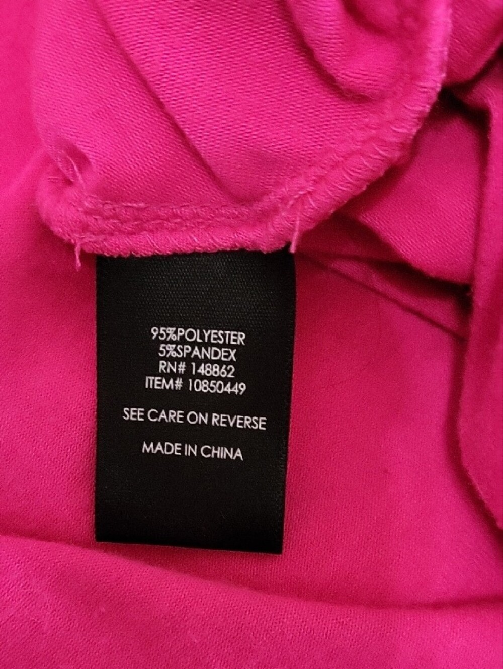 Torrid Hot Pink Fuchsia Smocked Strapless Knit Dress Women's Size 3X - Picture 7 of 13